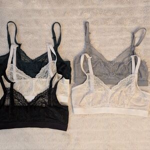 SPANX Lace Bralette Bundle Of 5 Size Small